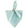 DII Aqua Striped Seersucker Cloth Napkins - Set of 6