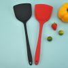 Silica gel kitchen utensils Silica gel spatula Non stick frying pan High temperature resistant household thickened Chinese spatula Wholesale