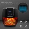 7QT Digital Air Fryer Non Stick Fry Basket Electric Oilless Kitchen Hot Air Frying Convection Multi Cooker