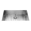 Trustmade 30&quot; x 19&quot; Workstation Ledge Handmade Undermount Kitchen Sink SUS304 Stainless Steel 16 Gauge Big Single Bowl Bar or Outdoor