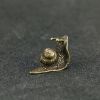 1pc; Antique Mini Snail Small Ornaments; Desktop Toy Ornament; Home Decor; Room Decor