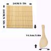 Bamboo Sushi Rolling Mat Set ( 2 Sets)