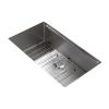 Trustmade 30&quot; x 19&quot; Workstation Ledge Handmade Undermount Kitchen Sink SUS304 Stainless Steel 16 Gauge Big Single Bowl Bar or Outdoor