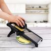 Mandoline Food Slicer Stainless Steel Food Cutter Vegetable Fruit Chopper Grater Peeler