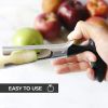 1pc Premium Apple Corer - Easy To Use Durable Apple Corer Remover For Pears;  Bell Peppers;  Apples - Stainless Steel;  Kitchen Gadgets