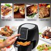 7QT Digital Air Fryer Non Stick Fry Basket Electric Oilless Kitchen Hot Air Frying Convection Multi Cooker