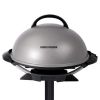 George Foreman Indoor|Outdoor 15+ Serving Domed Electric Grill - Silver