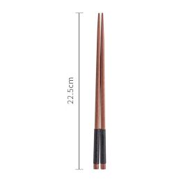 Japanese Style Pointed Mahogany Chopsticks