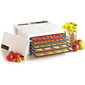 Excalibur 3500W 5 Tray Solid Door Electric Food Dehydrator White