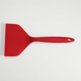 Kitchenware Wholesale Cooking spatula Kitchen utensils Non stick pot Yuzi cooking pot spatula Fried spatula Silicone spatula Food grade (size: red)