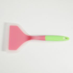 Kitchenware Wholesale Cooking spatula Kitchen utensils Non stick pot Yuzi cooking pot spatula Fried spatula Silicone spatula Food grade (size: Pink)