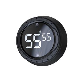 Led Twist Setting Digital Timer (Color: Black)