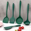 Silica gel spatula High temperature resistant silica gel kitchenware set Special silica gel spatula spoon for household frying pan