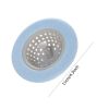 1pc Kitchen Sink Filter Net;  Wash Basin Sink Sewer Garbage Anti-Blocking Cover Silicone Universal