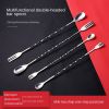 Stainless steel long bar spoon 32cm long handle mixing bar cocktail mixing bar coffee milk tea mixing spoon bar bar spoon